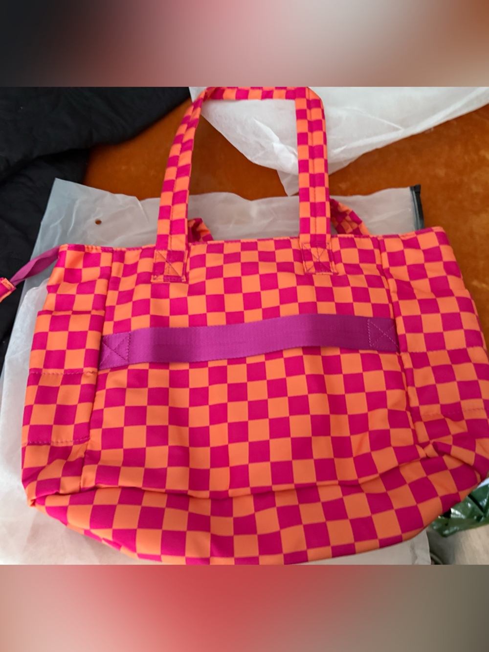 Emmafy cloudy puffy tote 20L- brand new